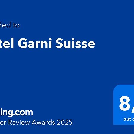 Hotel Garni Suisse San Martino Di Castrozza Exterior foto