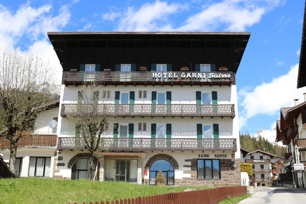 Hotel Garni Suisse San Martino Di Castrozza Exterior foto