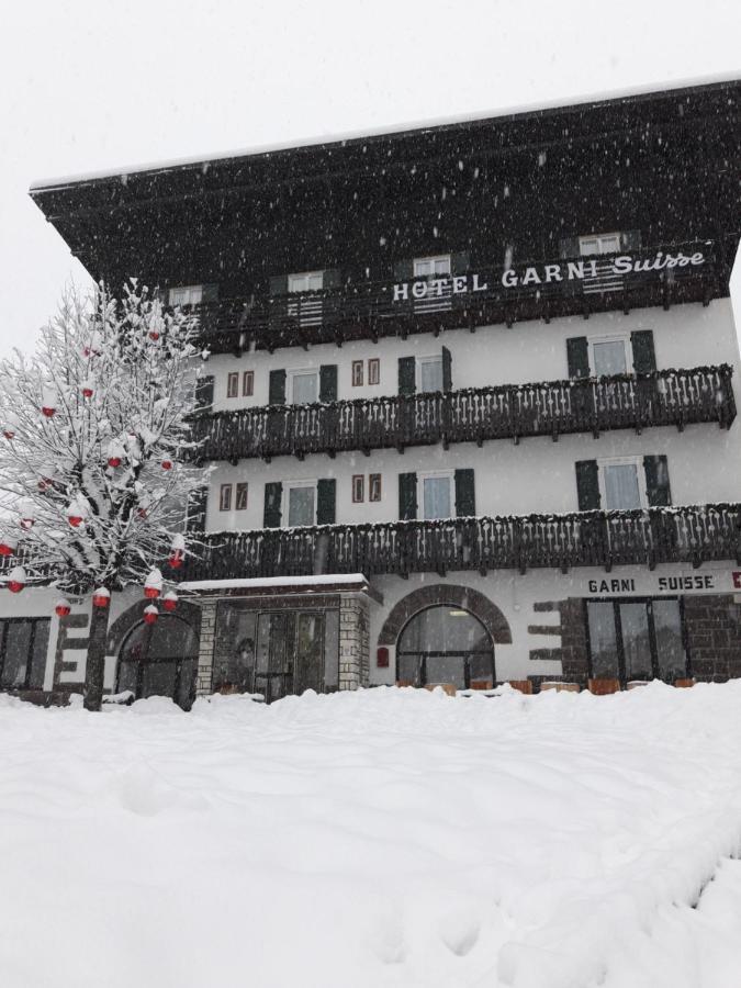Hotel Garni Suisse San Martino Di Castrozza Exterior foto